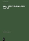 Buchcover Vom Verständnis der Natur