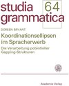 Buchcover Koordinationsellipsen im Spracherwerb