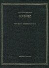 Buchcover Gottfried Wilhelm Leibniz: Sämtliche Schriften und Briefe. Allgemeiner... / August 1696 - April 1697
