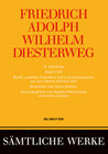 Buchcover Friedrich Adolph Wilhelm Diesterweg: Sämtliche Werke. Band 18-26 / Briefe, amtliche Schreiben und Lebensdokumente aus de