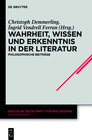 Buchcover Wahrheit, Wissen und Erkenntnis in der Literatur