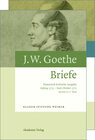 Buchcover Johann Wolfgang von Goethe: Briefe / Anfang 1773 – Ende Oktober 1775