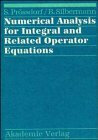 Buchcover Numerical Analysis for Integral and Related Operator Equations