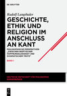 Buchcover Geschichte, Ethik und Religion im Anschluß an Kant