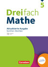 Buchcover Dreifach Mathe - Nordrhein-Westfalen - Ausgabe 2022 - 5. Schuljahr
