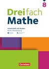 Buchcover Dreifach Mathe - Berlin und Brandenburg - 8. Schuljahr