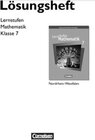 Buchcover Lernstufen Mathematik - Hauptschule Nordrhein-Westfalen / 7. Schuljahr - Lösungen zum Schülerbuch