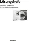 Buchcover Mathematik plus - Grundschule Berlin und Brandenburg - 6. Schuljahr