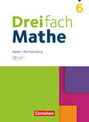 Buchcover Dreifach Mathe - Baden-Württemberg - 6. Schuljahr
