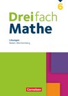 Buchcover Dreifach Mathe - Baden-Württemberg - 6. Schuljahr