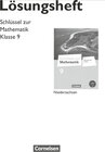 Buchcover Schlüssel zur Mathematik - Differenzierende Ausgabe Niedersachsen - 9. Schuljahr