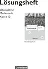 Buchcover Schlüssel zur Mathematik - Differenzierende Ausgabe Niedersachsen - 10. Schuljahr