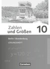 Buchcover Zahlen und Größen - Berlin und Brandenburg - 10. Schuljahr