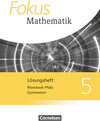 Buchcover Fokus Mathematik - Rheinland-Pfalz - Ausgabe 2015 - 5. Schuljahr