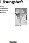 Buchcover Fokus Mathematik - Rheinland-Pfalz - Bisherige Ausgabe / 6. Schuljahr - Lösungen zum Schülerbuch
