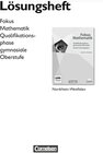 Buchcover Fokus Mathematik - Gymnasiale Oberstufe - Nordrhein-Westfalen / Qualifikationsphase - Lösungen zum Schülerbuch