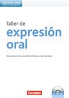 Buchcover Punto de vista - Arbeitshefte / B1 - Taller de expresión oral