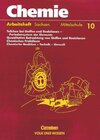 Buchcover Chemie: Stoffe - Reaktionen - Umwelt. Sekundarstufe I. Mittelschule Sachsen / 10. Schuljahr - Arbeitsheft