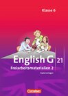 Buchcover English G 21 - Ausgaben A, B und D / Band 2: 6. Schuljahr - Freiarbeitsmaterialien