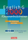 Buchcover English G 2000 - Erweiterte Ausgabe D / Band 3: 7. Schuljahr - Klassenarbeitstrainer mit Lösungen und CD