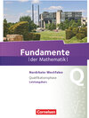 Buchcover Fundamente der Mathematik - Nordrhein-Westfalen - Qualifikationsphase - Leistungskurs