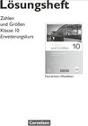 Buchcover Zahlen und Größen - Nordrhein-Westfalen Kernlehrpläne - Ausgabe 2013 - 10. Schuljahr - Erweiterungskurs