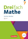 Buchcover Dreifach Mathe - Nordrhein-Westfalen - Ausgabe 2022 - 7. Schuljahr