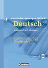 Buchcover Vorbereitungsmaterialien für VERA - Vergleichsarbeiten/ Lernstandserhebungen - Deutsch - 8. Schuljahr: Erweiterte Anford
