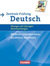 Buchcover Abschlussprüfung Deutsch - Deutschbuch - Sekundarstufe I - Nordrhein-Westfalen / 10. Schuljahr - Zentrale Prüfung - Mitt