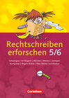 Buchcover Rechtschreiben erforschen - 5./6. Schuljahr