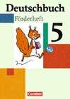 Buchcover Deutschbuch - Fördermaterial - zu allen Ausgaben / 5. Schuljahr - Förderheft
