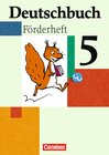 Buchcover Deutschbuch - Fördermaterial - zu allen Ausgaben / 5. Schuljahr - Förderheft