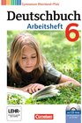 Buchcover Deutschbuch Gymnasium - Rheinland-Pfalz / 6. Schuljahr - Arbeitsheft mit Lösungen und Übungs-CD-ROM