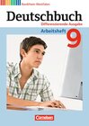 Buchcover Deutschbuch - Differenzierende Ausgabe Nordrhein-Westfalen / 9. Schuljahr - Arbeitsheft mit Lösungen