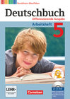 Buchcover Deutschbuch - Sprach- und Lesebuch - Differenzierende Ausgabe Nordrhein-Westfalen 2011 - 5. Schuljahr