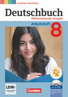 Buchcover Deutschbuch - Sprach- und Lesebuch - Differenzierende Ausgabe Nordrhein-Westfalen 2011 - 8. Schuljahr