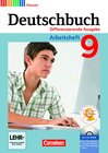 Buchcover Deutschbuch - Differenzierende Ausgabe Hessen / 9. Schuljahr - Arbeitsheft mit Lösungen und Übungs-CD-ROM