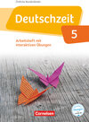 Buchcover Deutschzeit - Östliche Bundesländer und Berlin - 5. Schuljahr