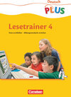 Buchcover Deutsch plus - Grundschule - Lesetrainer - 4. Schuljahr