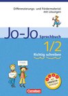 Buchcover Jo-Jo Sprachbuch - Allgemeine Ausgabe und Ausgabe N / 1./2. Schuljahr - Richtig schreiben