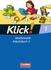 Buchcover Klick! Mathematik - Unterstufe - Östliche Bundesländer und Berlin / 1. Schuljahr - Arbeitsbuch Teil 2