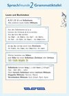 Buchcover Sprachfreunde - Ausgabe Süd (Sachsen, Sachsen-Anhalt, Thüringen) - Neubearbeitung 2015 / 2. Schuljahr - Grammatiktafel (