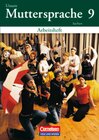 Buchcover Unsere Muttersprache - Sachsen / 9. Schuljahr - Arbeitsheft