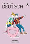 Buchcover Sicher in Deutsch / 8. Schuljahr - Schülerbuch