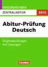Buchcover Abitur-Originalprüfungen Deutsch - Niedersachsen 2011 / Zentralabitur