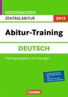 Buchcover Abitur-Training Deutsch - Niedersachsen 2012 / Zentralabitur