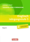 Buchcover Grünes Licht: Englisch - Training fürs Gymnasium Bayern / 5. Jahrgangsstufe - Übungsbuch mit Lösungen und Audio-Download