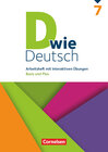 Buchcover D wie Deutsch - Das Sprach- und Lesebuch für alle - 7. Schuljahr