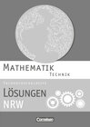 Buchcover Mathematik - Fachhochschulreife - Technik - Nordrhein-Westfalen 2014