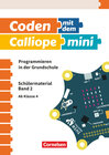 Buchcover Coden mit dem Calliope mini - Programmieren in der Grundschule - 3./4. Schuljahr